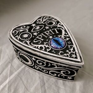 Ouija Spirit Board Planchette Decorative Trinket Box
